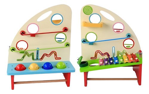 D_963549-MCO83209714637_032025-O.jpg Juego Xilofono Mesa Multifuncional Piano En Madera Para Niño