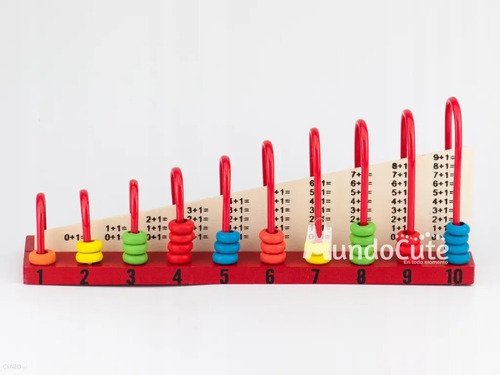 Ábaco Sencillo Aprendizaje Matemáticas Juguetes Montessori Varios