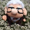 Carl Fredricksen Peluche Abuelito Up Grande 30 Cm Mundocute