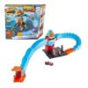 Pista Ataque Gorila Gigante Azul Hotwheels Carro Pequeño