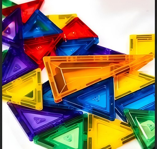 Tangram Magnetico Didáctico Imantado X9 Piezas Montessori