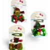 D_969057-MCO81391793389_122024-O.jpg 3 Pinzas Para El Cabello De Navidad - Hermosos Diseños! Rojo
