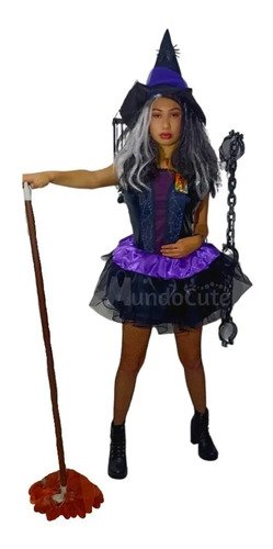 Disfraz Bruja Mujer Morado Disfraces Mujer Sexy