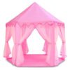 Carpa Castillo Velo Rosado Niña Juguete Princesa Casita Rosa