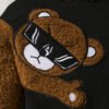 D_970639-MCO88817444002_082025-O.jpg Conjunto Infantil 2 Piezas Con Capucha Y Bordado De Oso Café 2 Años