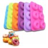Molde Silicona Antiadherente Donas Utensilio Cocina Rosquill Violeta