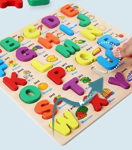 D_971456-MCO43387025395_092020-O.jpg Juego Abecedario Madera Juguetes Didácticos Montessori Varios