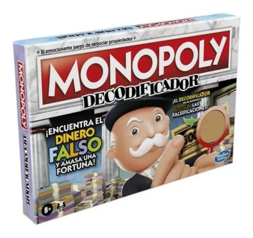 Juego De Mesa Monopoly Decodificador Crooked Cash Original