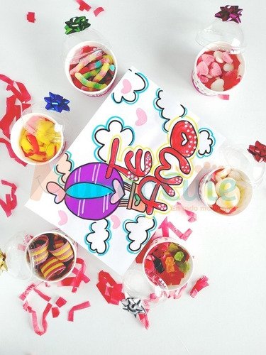 Caja Regalo Dulces Sorpresa Feliz Día Amor Amistad Unicornio