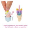 D_972044-MCO52952721782_122022-O.jpg Muñeca Barbie Set Heladería Prepara Helados Maquina Heladera