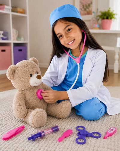 D_972804-MCO113003218149_062026-O.jpg Disfraz Doctora Niña Incluye Accesorios Disfraces Medico Agua 4