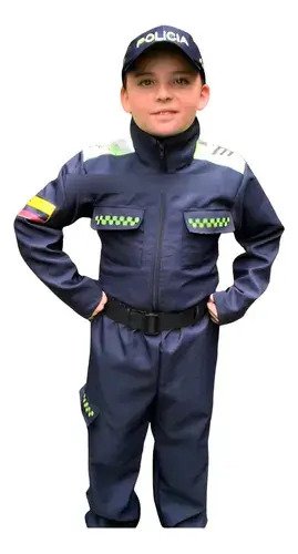 D_974265-MCO93637539698_102025-O.jpg Disfraz Policia Niño Disfraces Militar 10% Off Detective