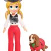 Polly Poccket Disfraces Muñeca Set X4 Disfraces Con Perro