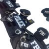 Disfraz Fbi Accesorios Policía Para Cosplay Set Completo Con Chaleco, Gorra Y Accesorios!