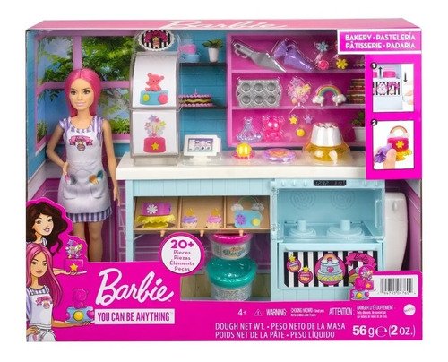 Muñeca Barbie Repostera Decora Plastilina Cocina Original