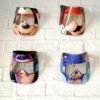 Caretas Protección Virus Para Niños Diseños Gafas Seguridad