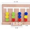 Juego Clasificación Colores Montessori Juguete Madera