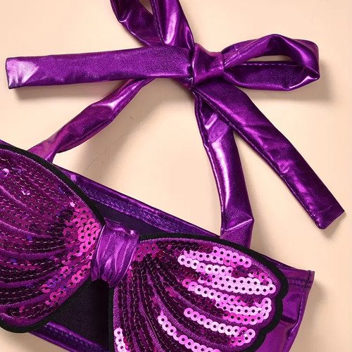 Disfraz De Sirena Niñas Vestido De Baño Traje La Sirenita Disfraces Niñas