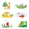 D_979609-MCO48661694259_122021-O.jpg Juego Armable Animales Madera Montessori Granja Selva Juguet