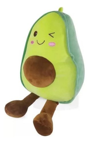 Peluche Aguacate 35cm - Suave Y Adorable Diseño Verde