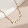 D_980252-MCO83654681502_042025-O.jpg Collar Mamá Elegante Colgante Corazón Mamá Regalo Madre Dorado