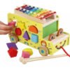 Bus Xilófono Figuras Didáctico Niños Montessori