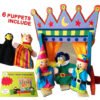 Set De Títeres Teatrino - Juguetes Didácticos Montessori