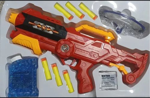 Pistola De Dardos Y Bolas De Hidrogel Para Pequeños Guerrero