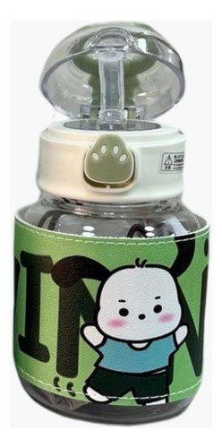 Botella Plastica Infantil Con Pitillo De 500ml