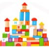 Set Bloques De Construcción X80 Piezas Con Letras Y Números 80