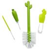 Kit Cepillos Teteros, Biberones, Botilitos. Excelente Calida Verde