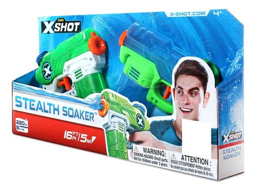 D_986300-MCO80531590172_112024-O.jpg Pistolas De Agua 2 Unidades Lanzadores Agua Stealth Soaker Agua