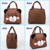 Lonchera Niños Bolsa Térmica Infantil Diseños Cute