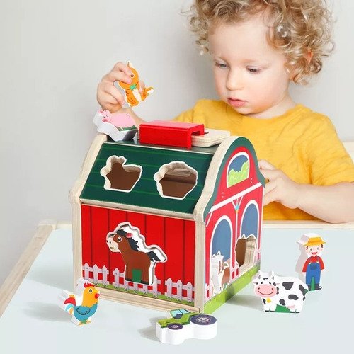 D_988614-MCO53901696958_022023-O.jpg Juego De Granja En Madera Portable Juguetes Montessori