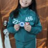 Disfraz Juego De Calamar Unisex  Niños Sudadera Participantes Números Intercambiables