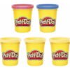 D_989505-MCO53532705385_012023-O.jpg Kit De Plastilinas Masas Play-doh Colores Divertidos X5 Unds