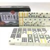 D_993792-MCO80558049976_112024-O.jpg Dominó Premium Doble 12 Con Caja Metálica |puntos De Colores