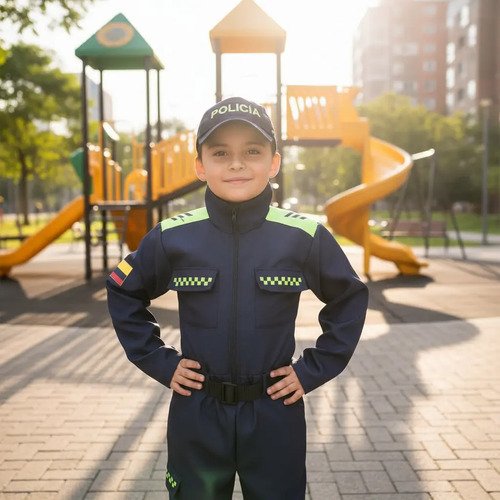 D_994225-MCO93640648828_102025-O.jpg Disfraz Policia Niño Disfraces Militar 10% Off Detective