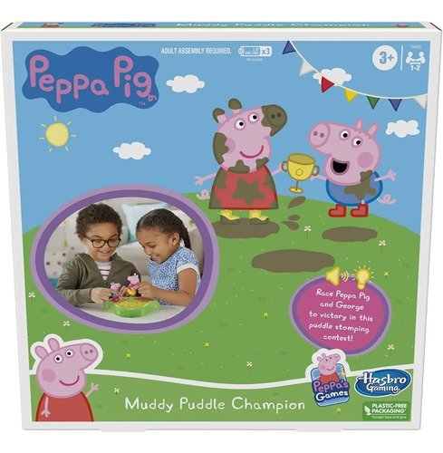 D_996510-MCO53490905628_012023-O.jpg Divertido Juego Para Niños Peppa Pig Muddy Puddle Champion