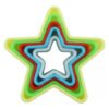 D_999117-MCO51154208712_082022-O.jpg Molde Estrella Cocina Molde Galletas Fondant Loncheras Blanco