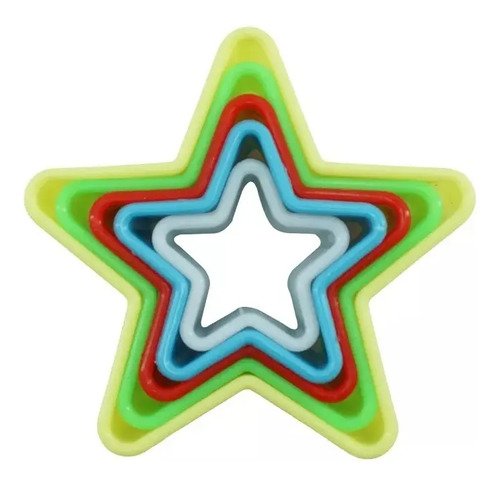 D_999117-MCO51154208712_082022-O.jpg Molde Estrella Cocina Molde Galletas Fondant Loncheras Blanco