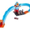 Pista Ataque Gorila Gigante Azul Hotwheels Carro Pequeño