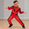 Disfraz Michael Jackson Thriller Para Niño Cosplay Rojo 4