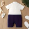 Disfraz Piloto Avión Para Bebés Disfraces Niños Halloween Blanco 6 A 9 Meses