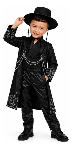 Disfraz Jinu Yinu Kpop Cosplay Niños Demon Hunters Negro 140 Cm