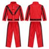 Disfraz Michael Jackson Thriller Para Niño Cosplay Rojo 4