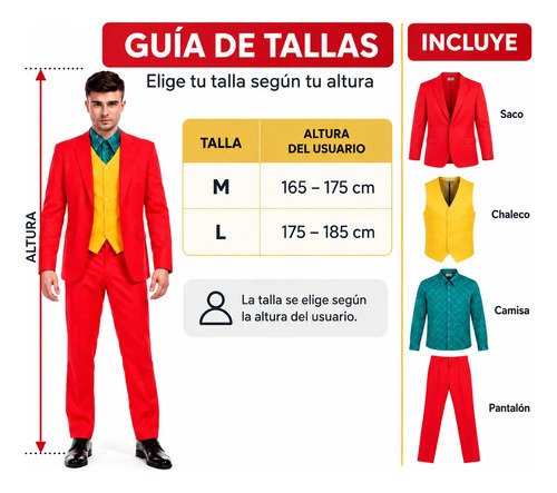 D_697721-MCO118128823725_092026-O.jpg Disfraz de Joker para hombre adulto – traje rojo completo