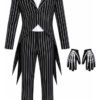 Disfraz de Jack Skellington para hombre – traje de rayas con colas