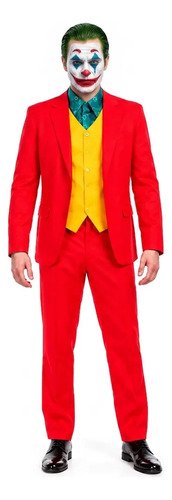 D_779630-MCO118128203545_092026-O.jpg Disfraz de Joker para hombre adulto – traje rojo completo