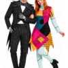 Disfraz de Jack Skellington para hombre – traje de rayas con colas